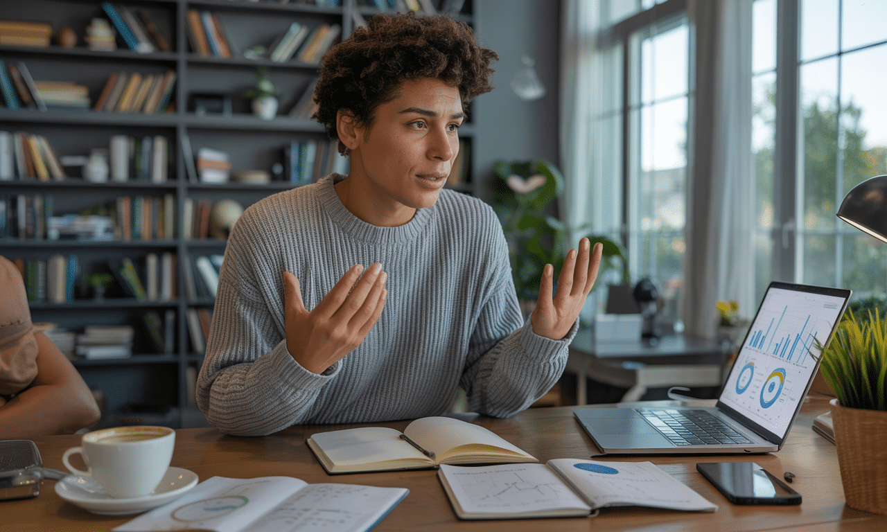 dowiedz się, jak mówienie na głos do siebie wpływa na efektywność myślenia według psychologii.