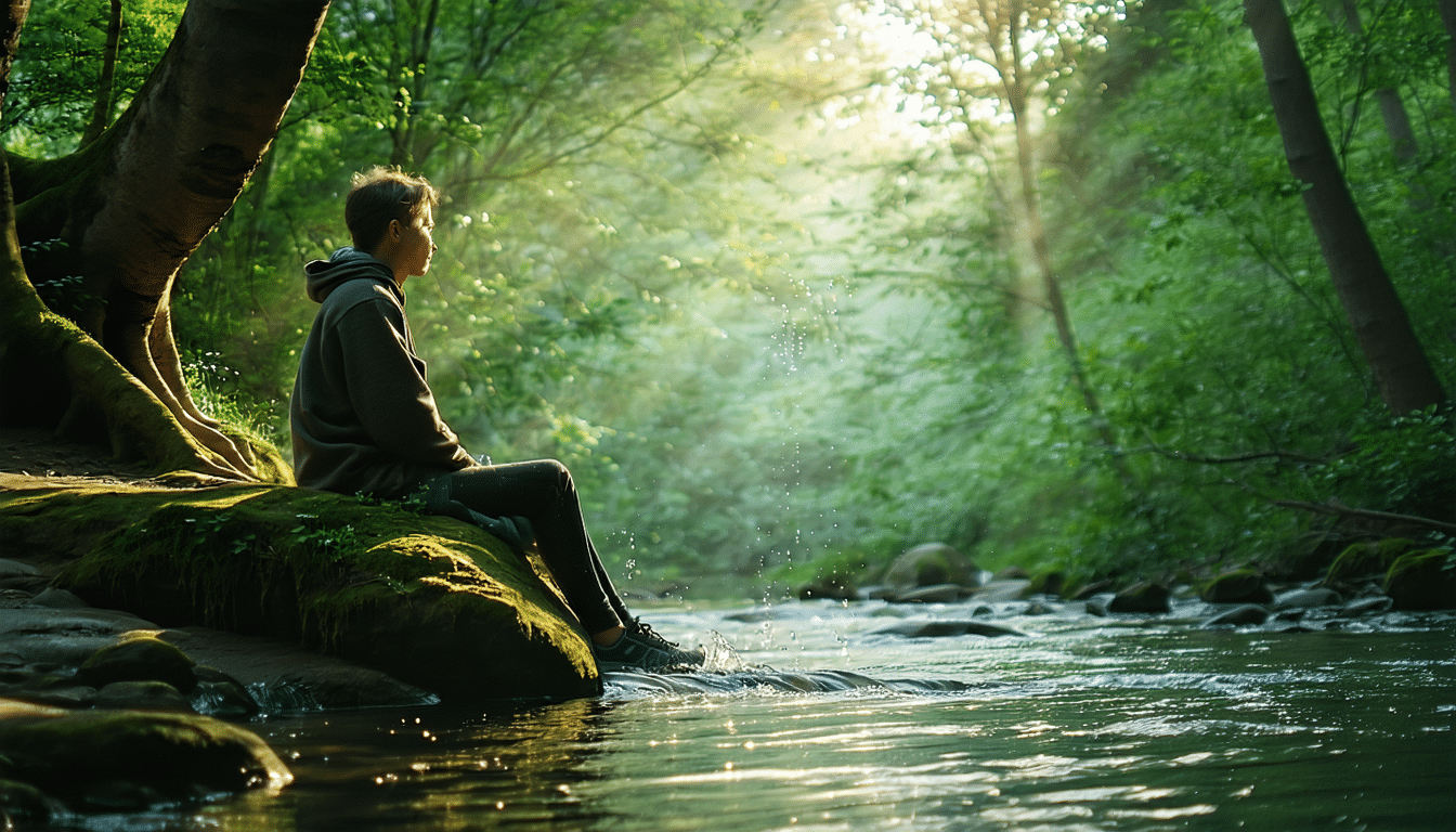 psychologia wyjaśnia, dlaczego osoby mieszkające blisko natury mają niższy poziom kortyzolu, co wpływa na ich lepsze zdrowie i samopoczucie.