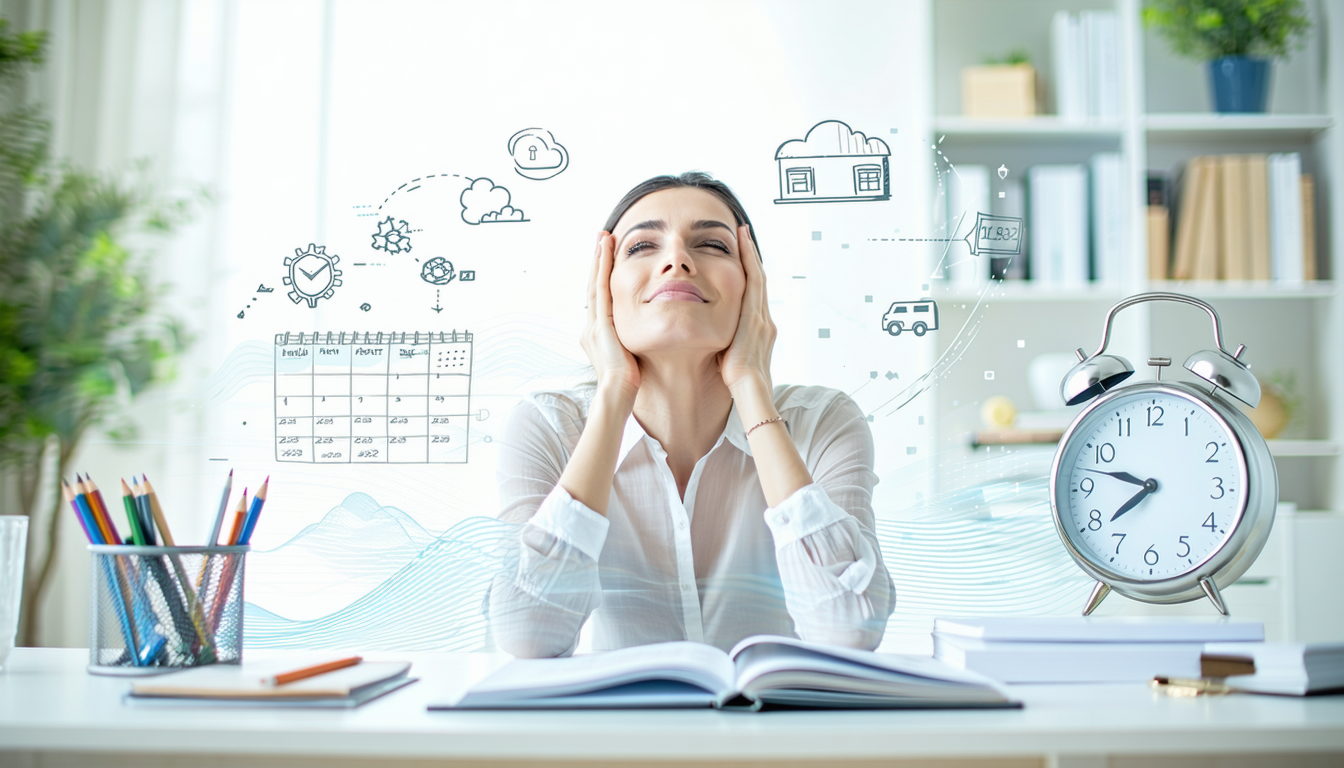 psychologia wyjaśnia, dlaczego osoby żyjące według porządku chronologicznego doświadczają mniejszego lęku dzięki lepszej organizacji i kontroli nad swoim życiem.