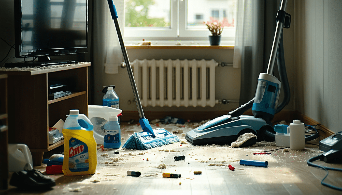 sprzątałam w pośpiechu, ale następnego dnia musiałam zacząć od nowa. przeczytaj, jak radzić sobie z szybkim sprzątaniem i uniknąć frustracji.