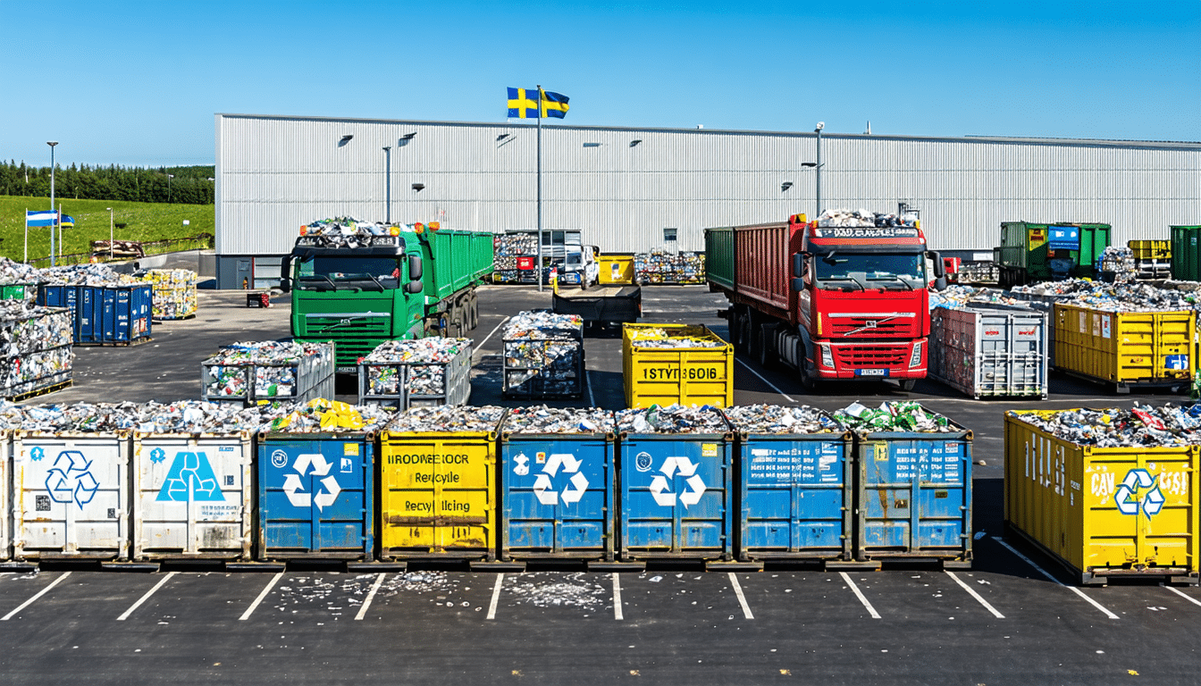 szwecja skutecznie rozwija recykling, importując odpady z innych krajów, aby chronić środowisko i promować zrównoważony rozwój.