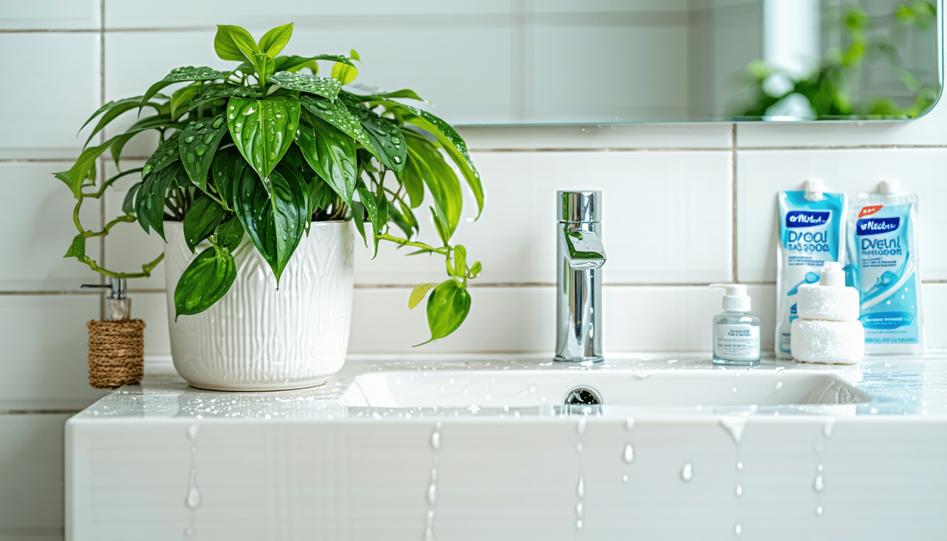 dowiedz się, jak ta roślina doniczkowa skutecznie pochłania wilgoć w łazience, przewyższając tradycyjne pochłaniacze chemiczne i poprawiając jakość powietrza w twoim domu.