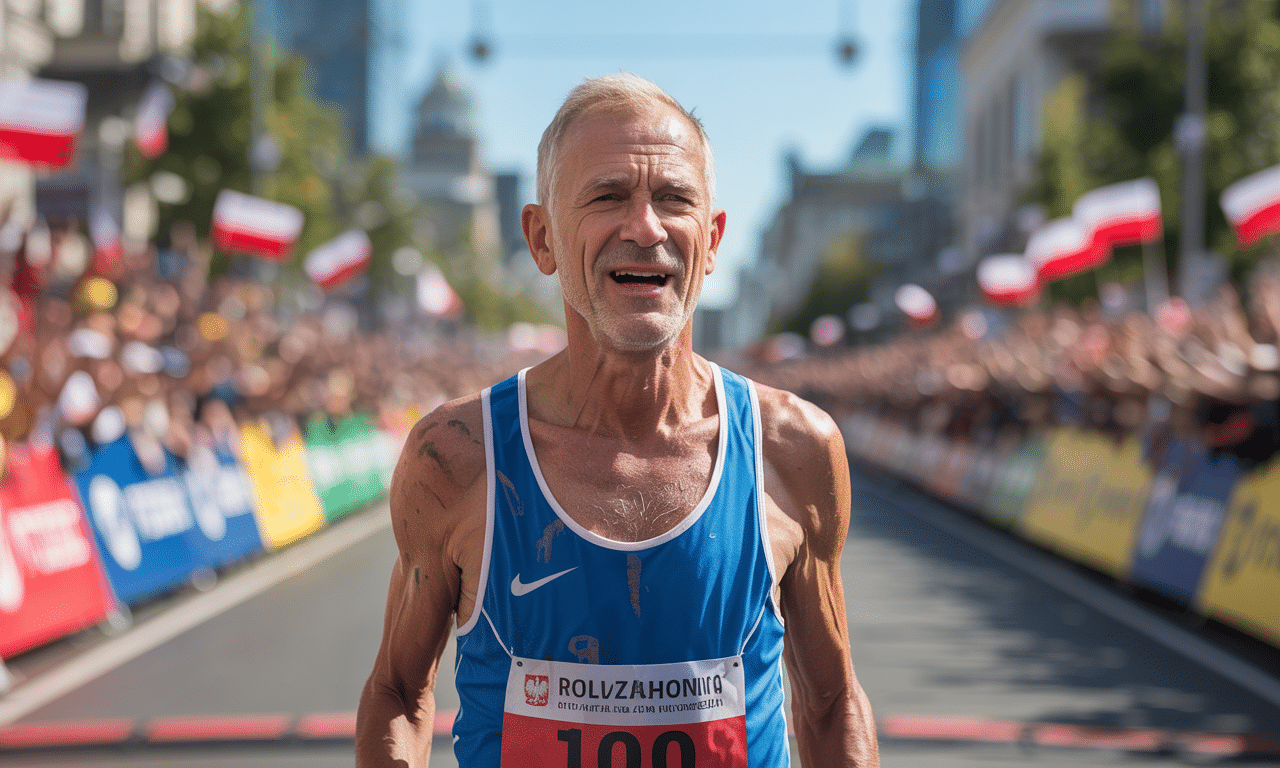 letni polak ukończył 100 maratonów w 100 kolejnych dniach, pokazując niesamowitą wytrzymałość i determinację. poznaj jego inspirującą historię sukcesu.