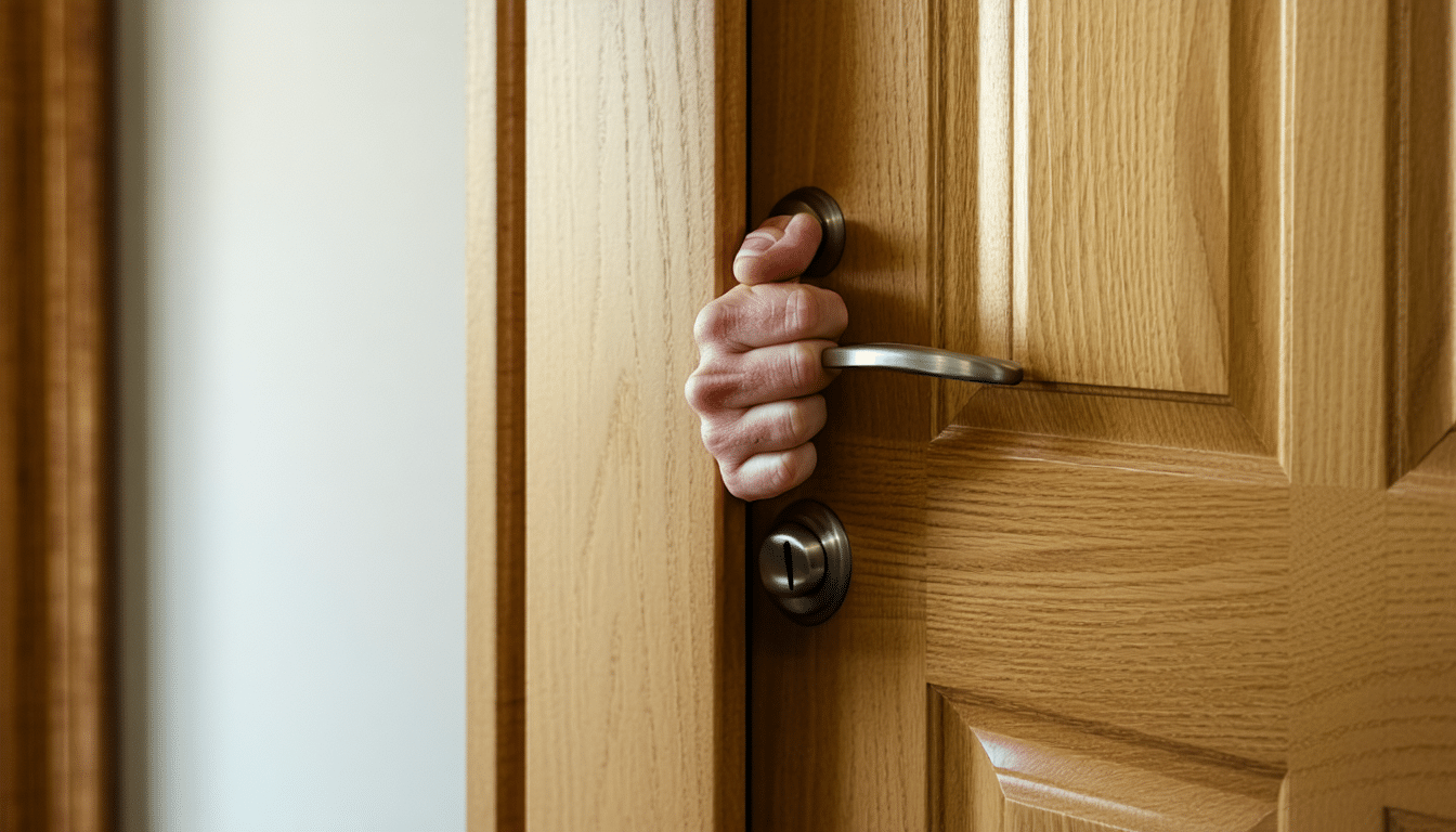 ten detal w sposobie zamykania drzwi odsłania twój poziom napięcia wewnętrznego. dowiedz się, co twoje nawyki mówią o twoim stanie emocjonalnym.