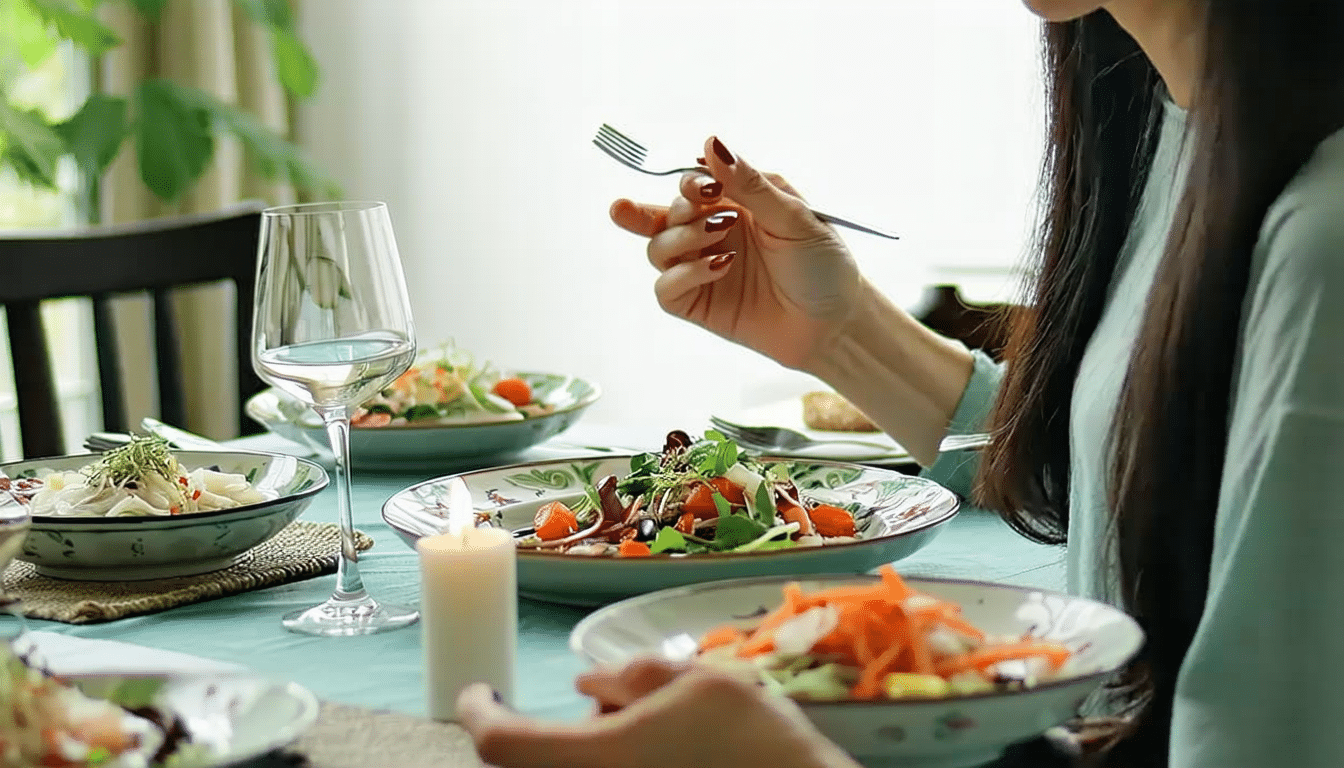 ten gest, który wykonujesz podczas jedzenia, odkrywa twój poziom obecności tu i teraz.