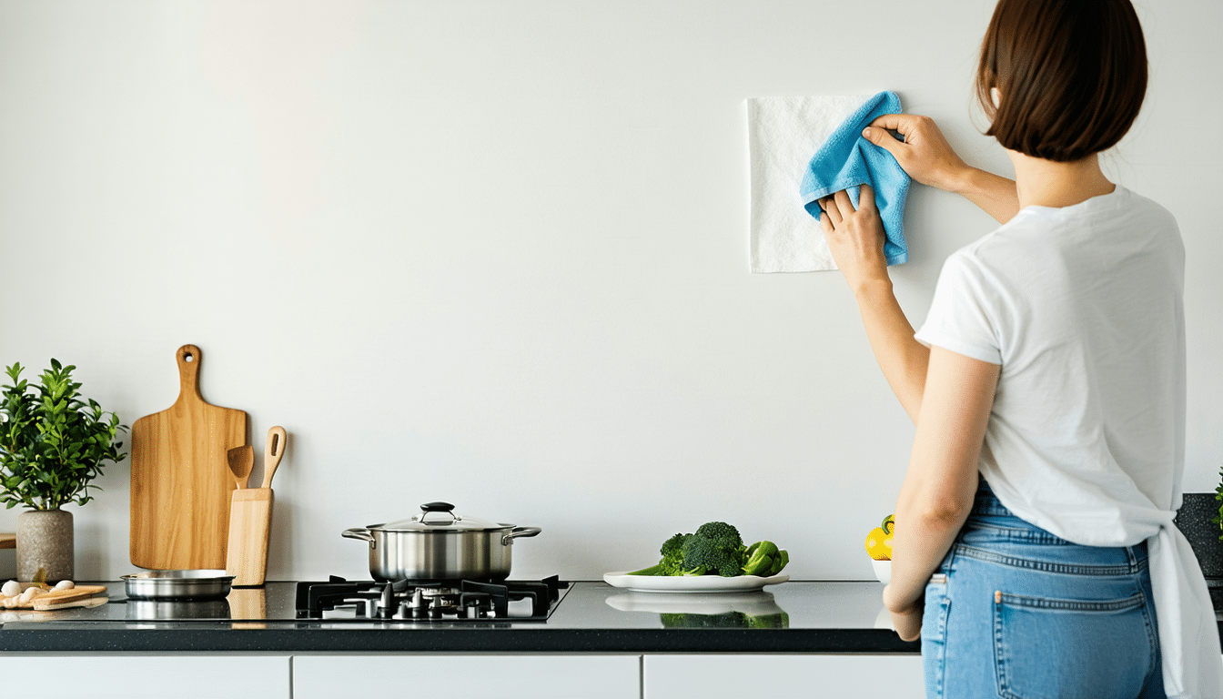 dowiedz się, jak jeden prosty nawyk po gotowaniu może skutecznie zapobiegać tłustym plamom na ścianach kuchni i utrzymać twoją kuchnię czystą.