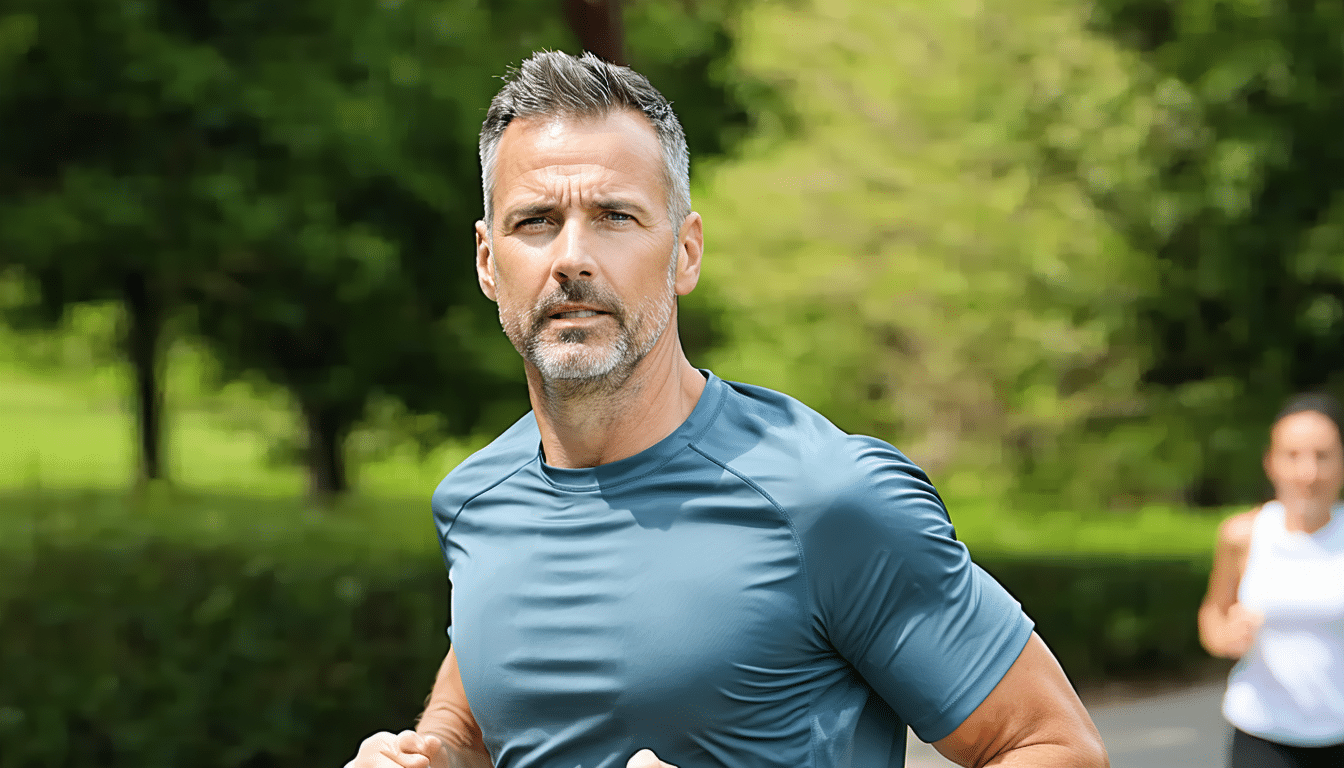 ten krótki strzyżenie to idealny wybór dla aktywnych mężczyzn po 40, łączący wygodę i styl na co dzień.