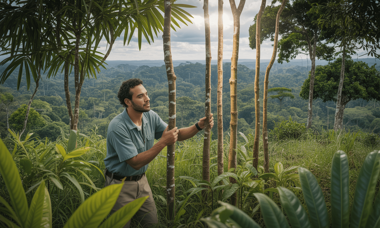 ten brazylijski naukowiec hoduje drzewa rosnące 10 razy szybciej, co może pomóc ocalić lasy amazonii. dowiedz się, jak jego innowacyjne metody przyczyniają się do ochrony środowiska.