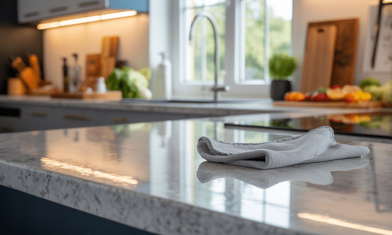 dowiedz się, jak prosty nawyk po użyciu blatu kuchennego może zapobiec powstawaniu uporczywych plam. odkryj skuteczny sposób, którego większość osób nie stosuje!