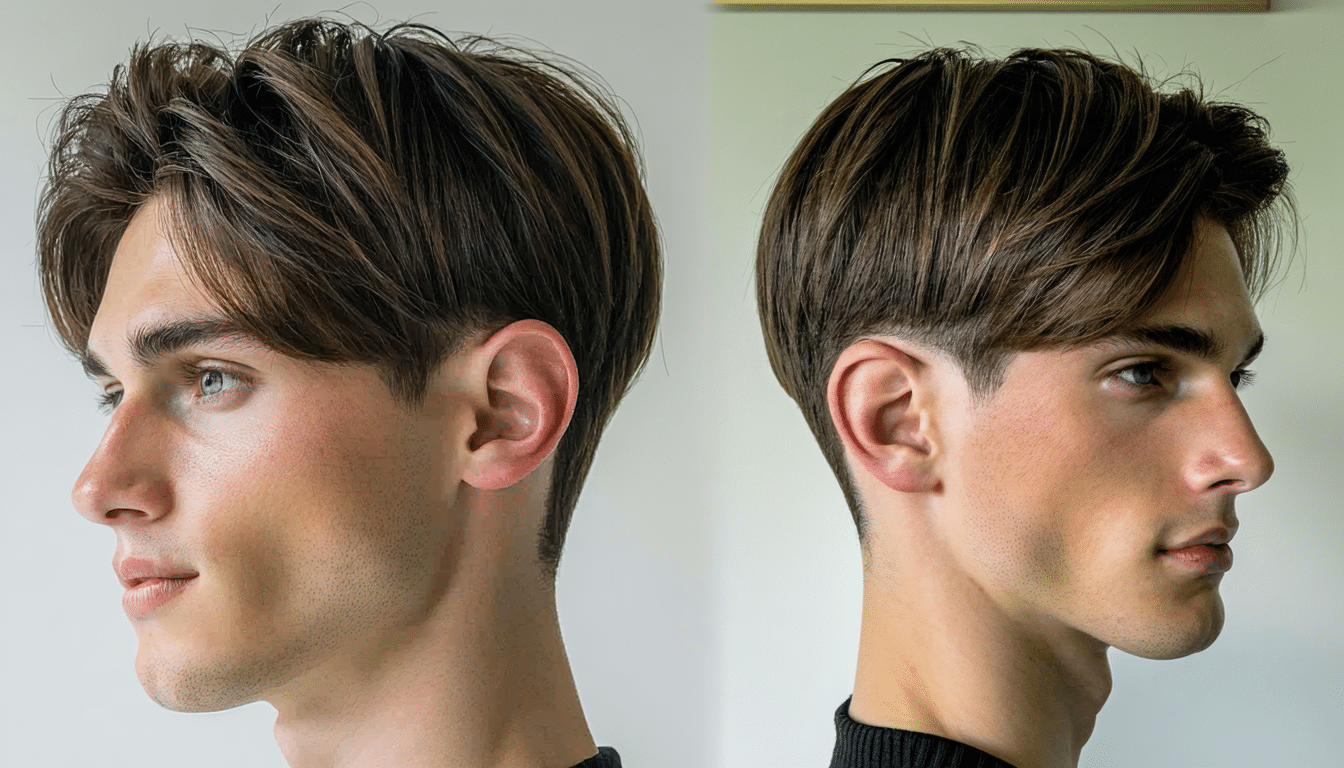 proste strzyżenie, które skutecznie maskuje cienkie włosy na skroniach – sprawdzone porady fryzjerów dla naturalnego efektu pełniejszych włosów.