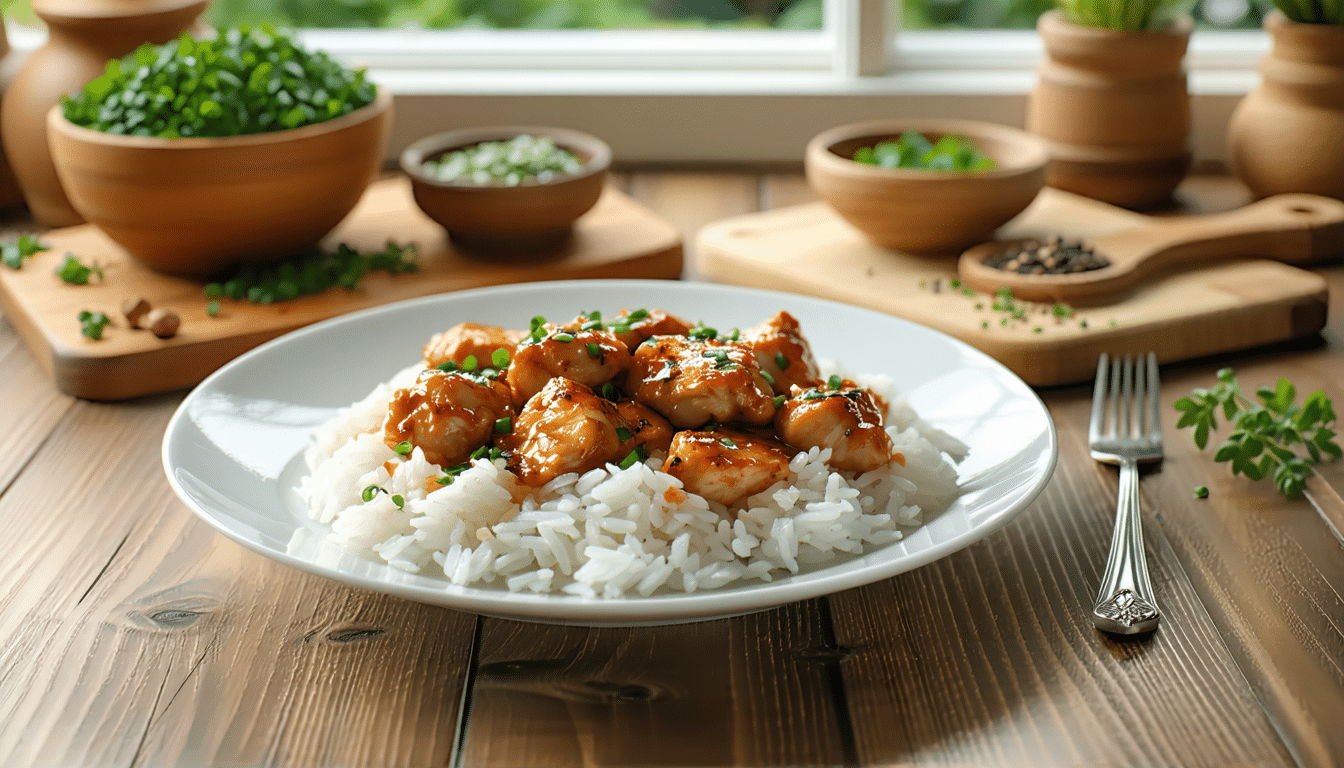 ten prosty przepis na ryż z kurczakiem to idealne danie na szybki i smaczny posiłek, który przygotowuję, gdy nie chcę dużo myśleć.