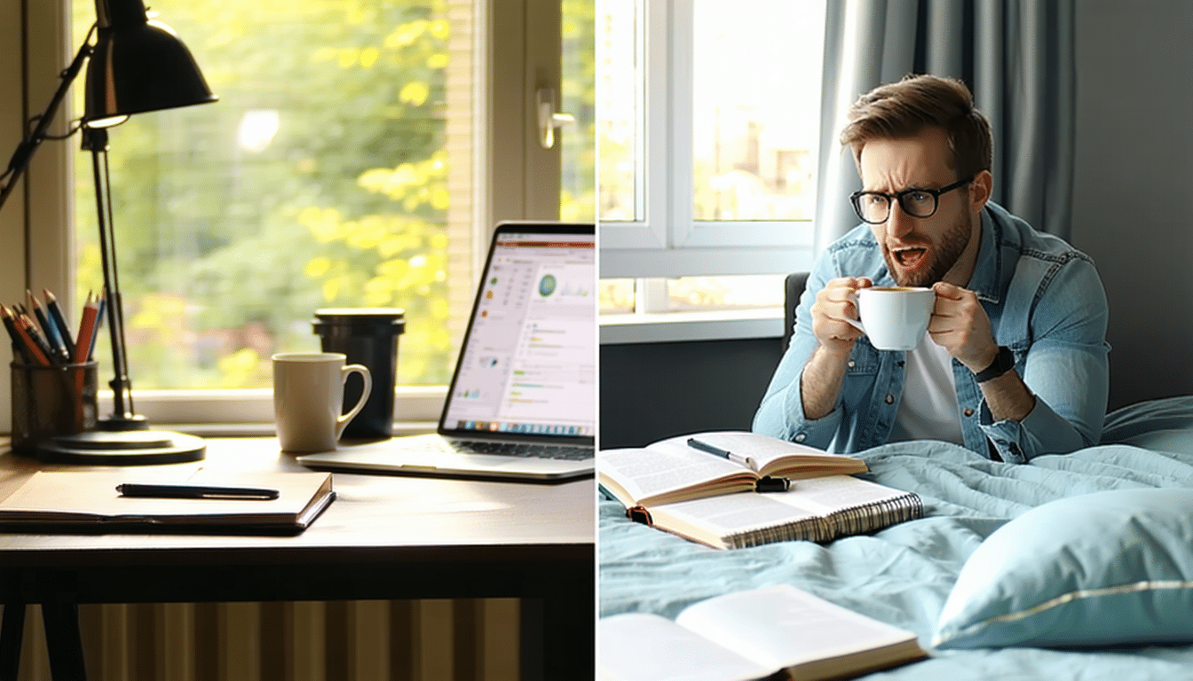 odkryj, jak sposób rozpoczynania dnia wpływa na twoją produktywność do południa i naucz się efektywnych nawyków na lepszy start każdego poranka.