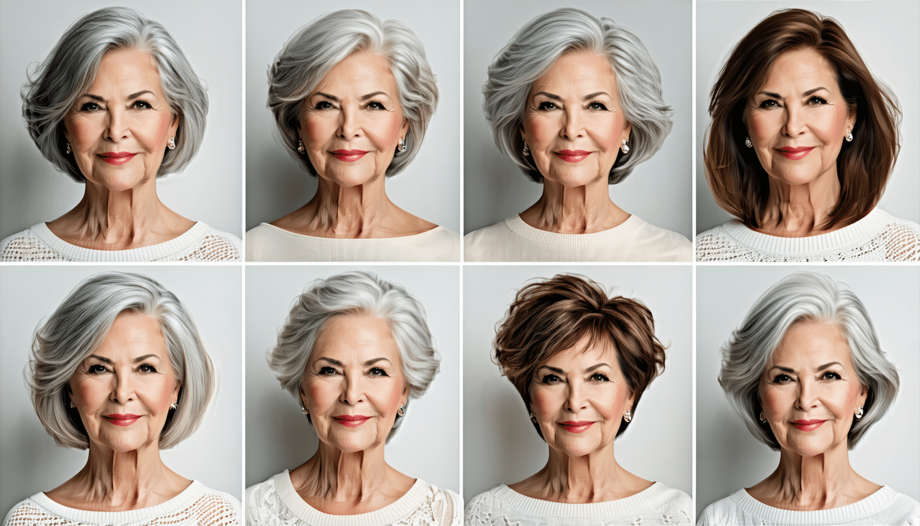 ten styl strzyżenia to idealne rozwiązanie dla kobiet po 55., które chcą wyglądać świeżo i młodo bez konieczności częstych wizyt u fryzjera.