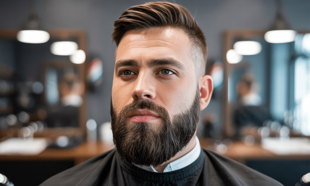 ten styl zarostu jest idealny dla mężczyzn o okrągłej twarzy – odkryj porady barberów, które pomogą podkreślić twoje rysy i dodać charakteru.