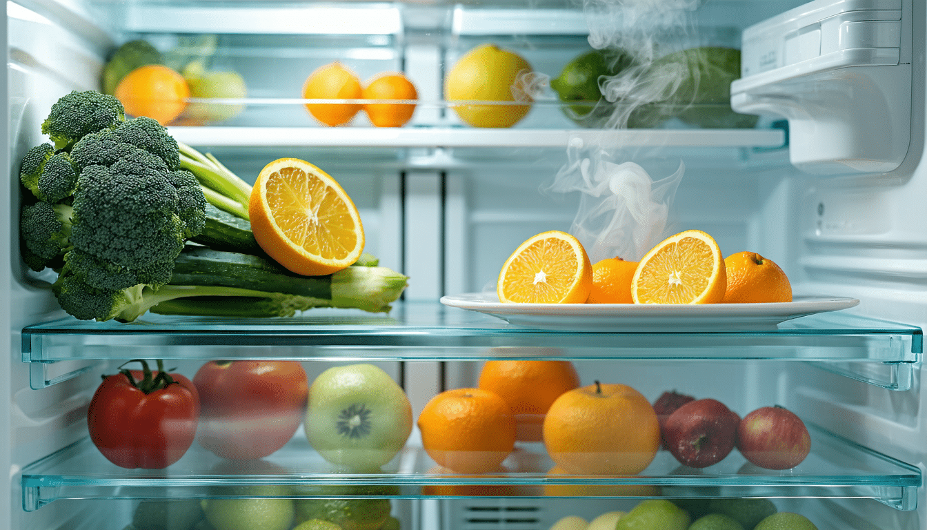 odkryj prosty trik z użyciem skórki pomarańczy, który sprawi, że twoja lodówka będzie pachniała świeżo przez cały tydzień.