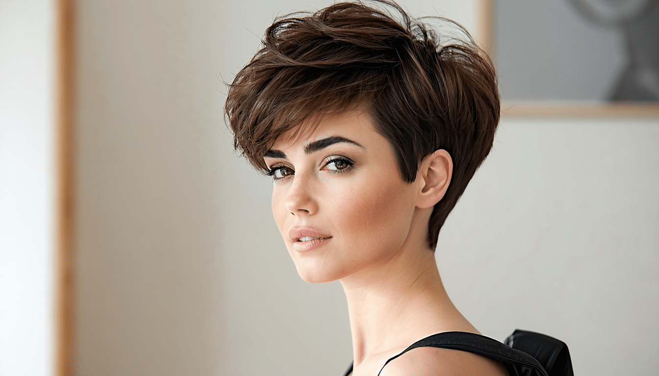 ten styl strzyżenia jest idealny dla kobiet, które chcą zrezygnować z używania suszarki i cieszyć się naturalnym wyglądem włosów.