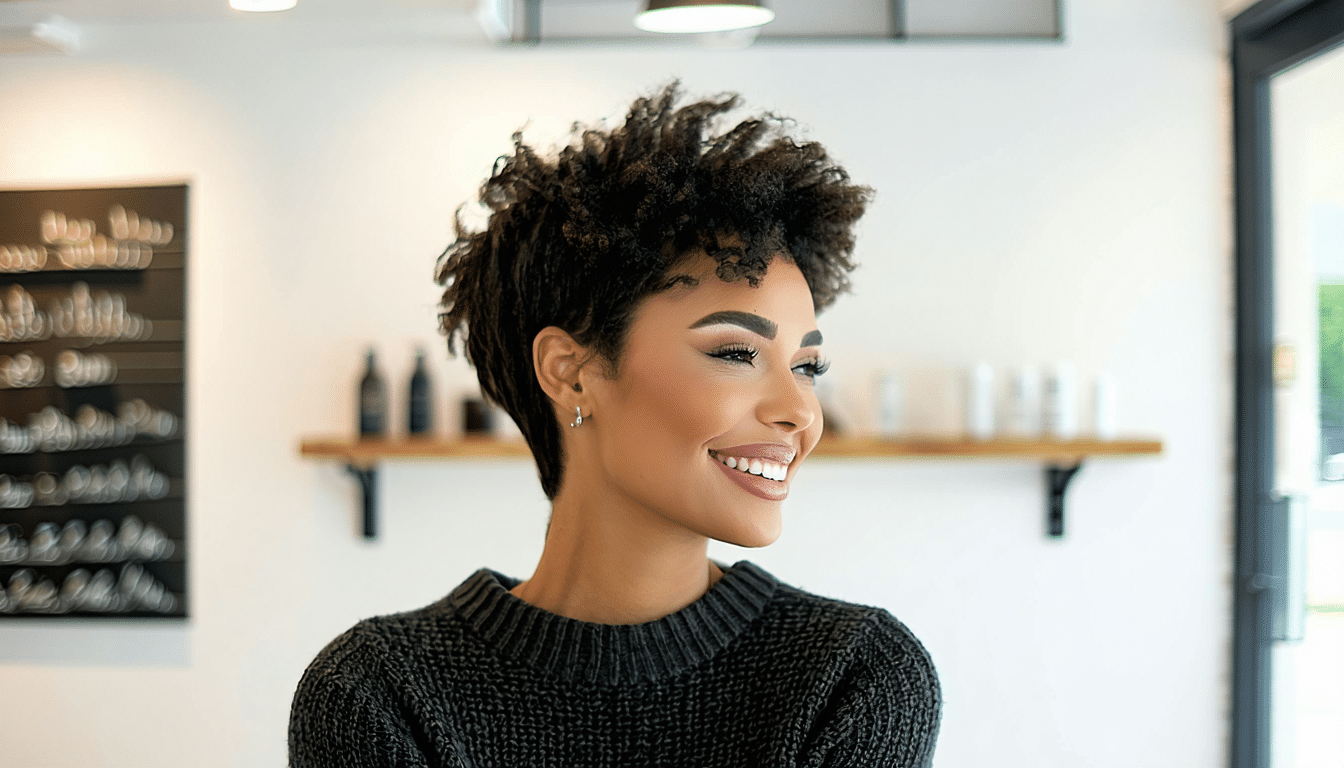 ten popularny typ strzyżenia jest najczęstszym wyborem kobiet powracających do naturalnego koloru włosów, oferując stylowy i naturalny wygląd.