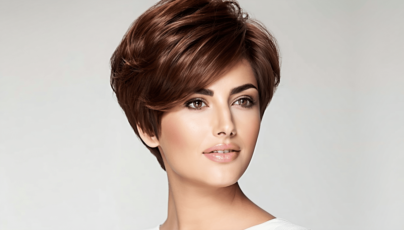 to cięcie średnie podkreśla i wartościuje niemal każdy kształt twarzy, dodając stylu i elegancji.