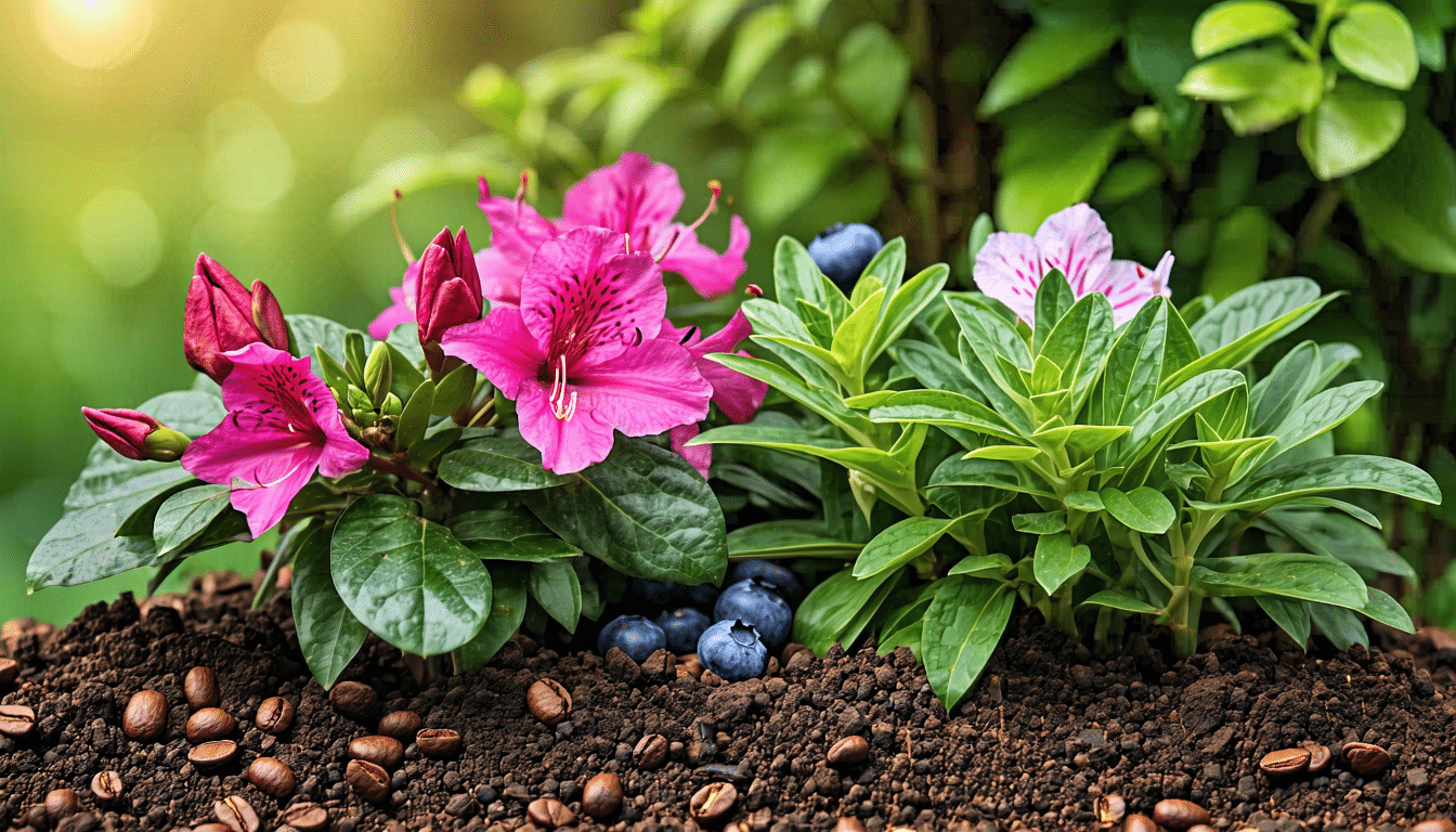 dowiedz się, jak używać fusów z kawy jako naturalnego mulczu, aby kwasolubne rośliny kwitły obficie i zdrowo jak nigdy wcześniej.