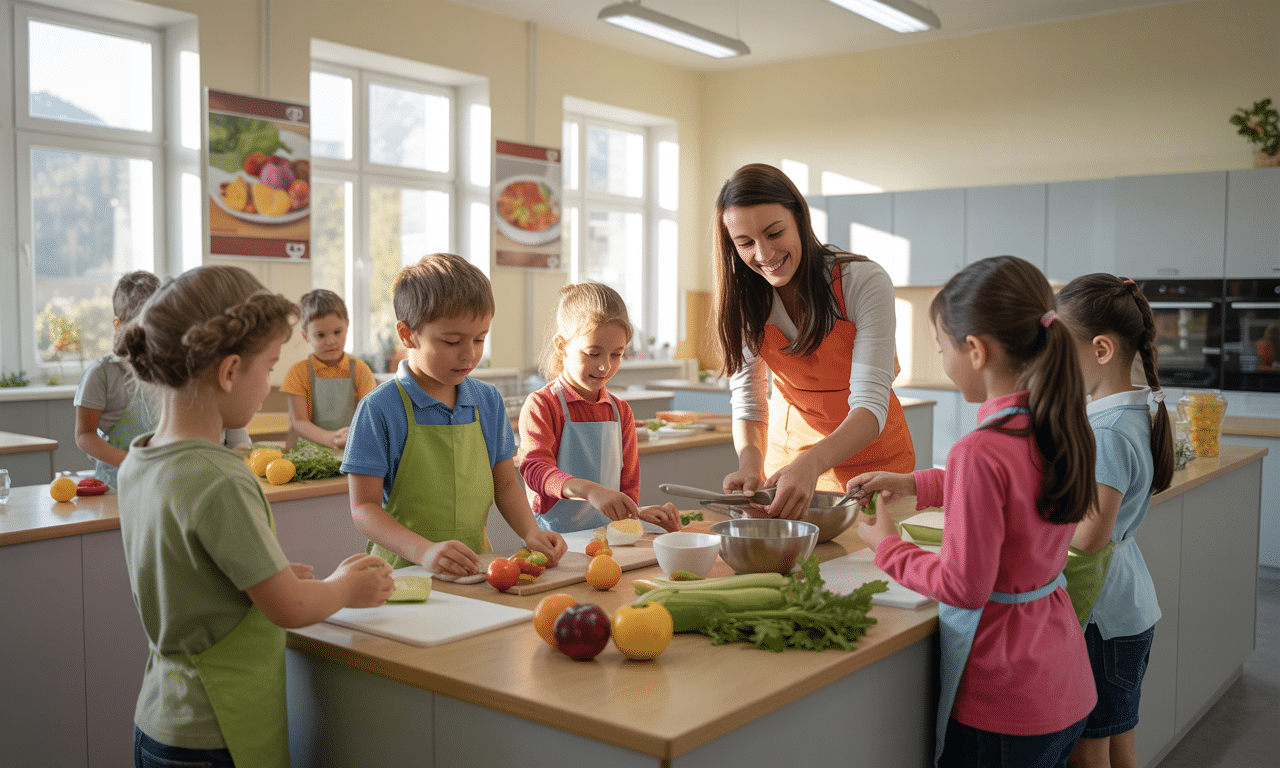 w austrii wprowadzenie obowiązkowych lekcji gotowania w szkołach przyczyniło się do spadku otyłości wśród dzieci o 15%, promując zdrowe nawyki żywieniowe od najmłodszych lat.