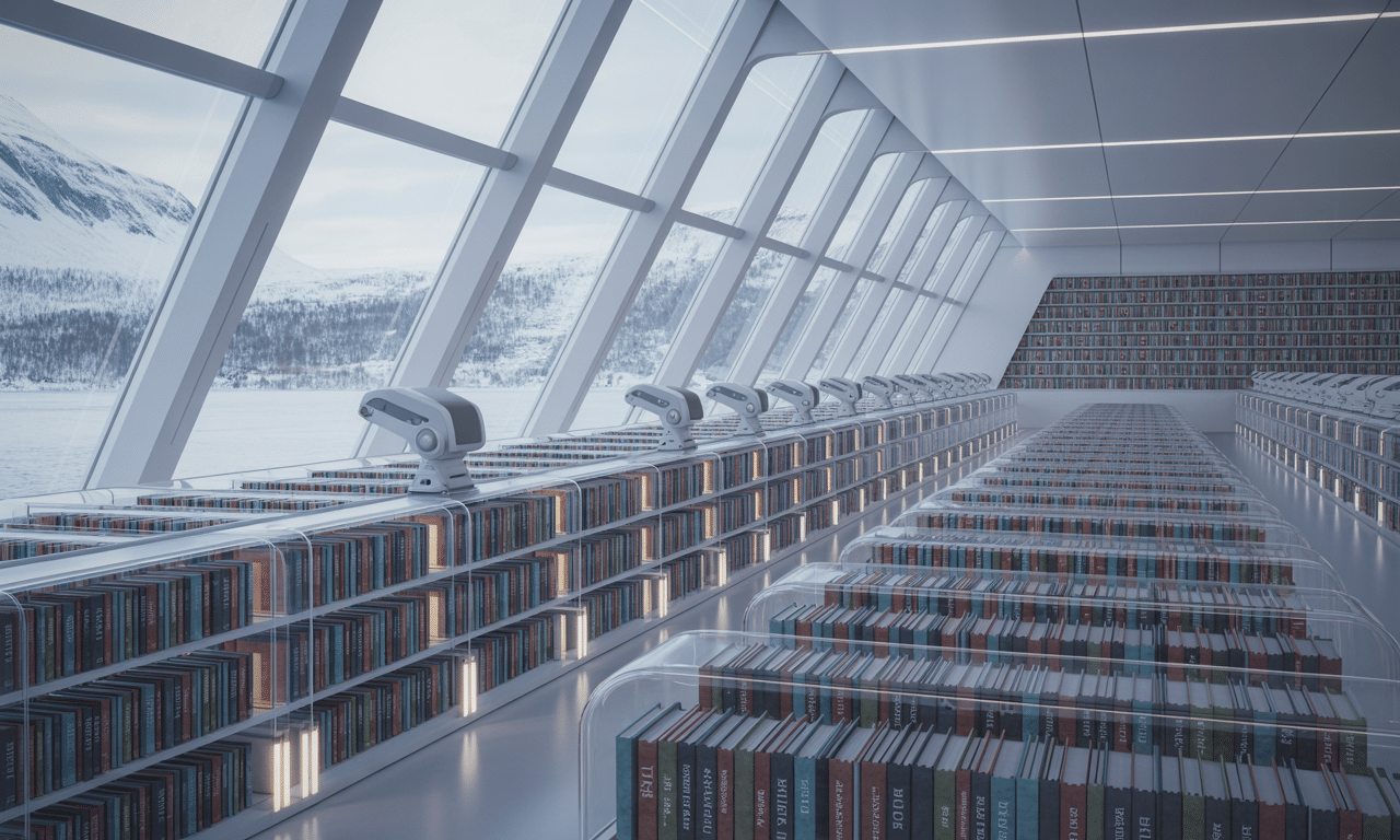 w norwegii znajduje się biblioteka „przyszłości” z książkami, które zostaną otwarte dopiero w 2114 roku – unikalne miejsce łączące historię i przyszłość literatury.