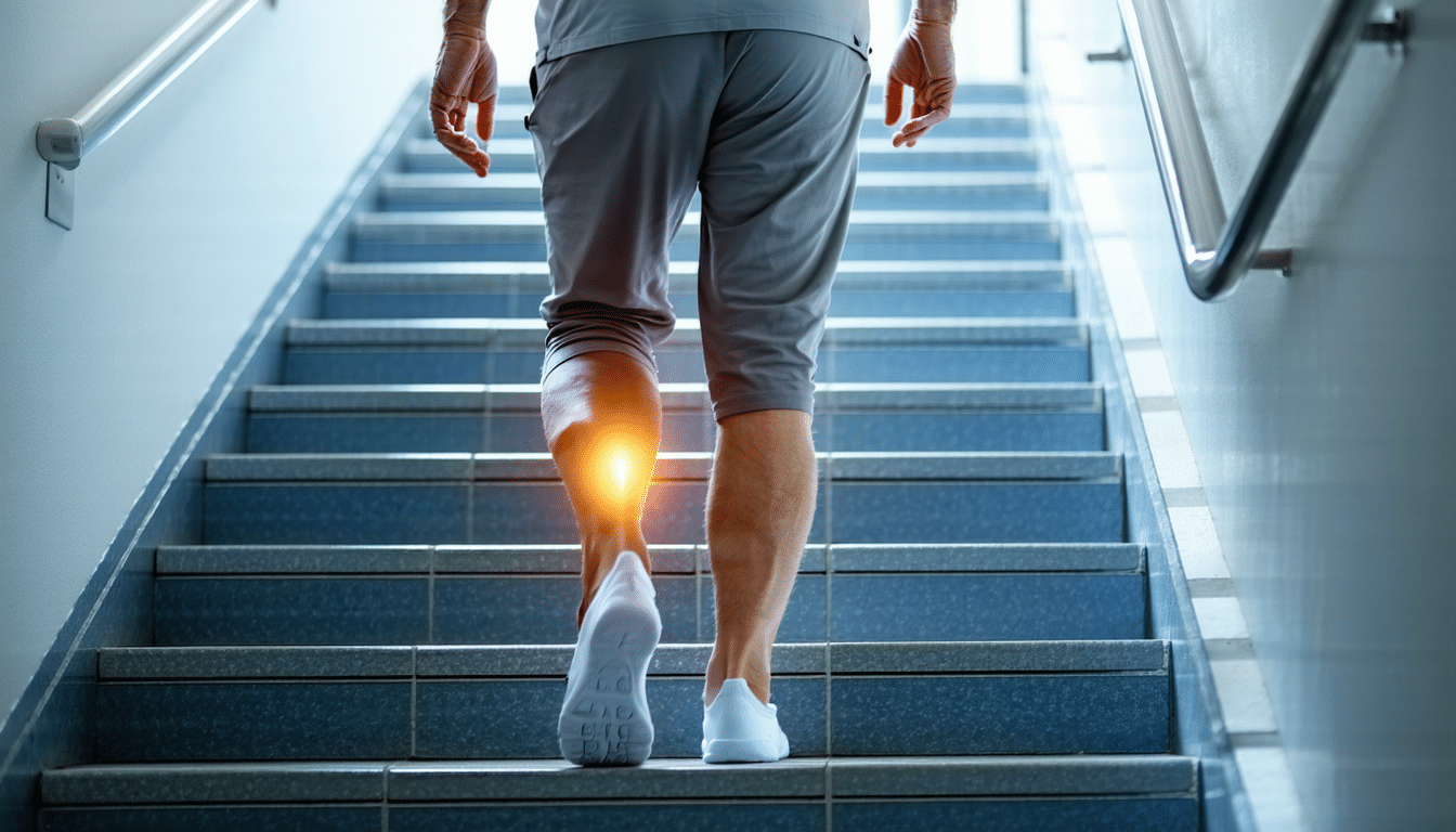 w wieku 64 lat odczuwałem ból kolan tylko podczas wchodzenia po schodach – przyczyną była nierównowaga mięśniowa. dowiedz się, jak ją rozpoznać i leczyć.