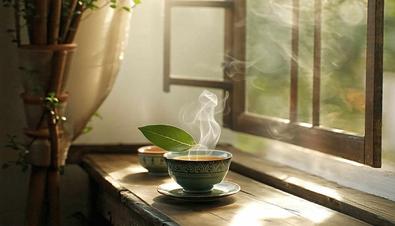 wkładanie liścia laurowego w to miejsce w domu znacząco poprawia jakość powietrza i wpływa na przyjemniejszy klimat wewnętrzny.