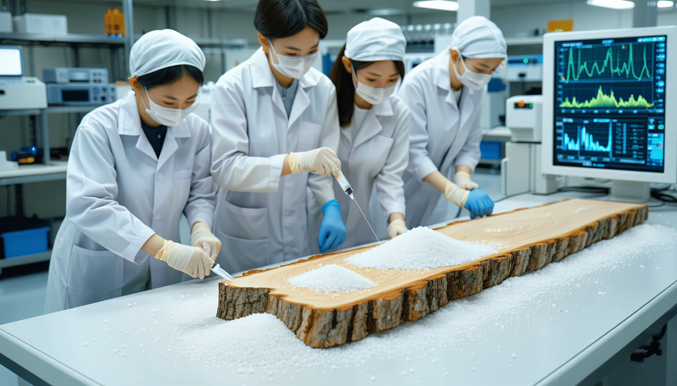 wstrzykując sól do drewna, japońscy naukowcy opracowali „idealny” plastik, który może uratować naszą planetę, łącząc innowacje z ekologią.