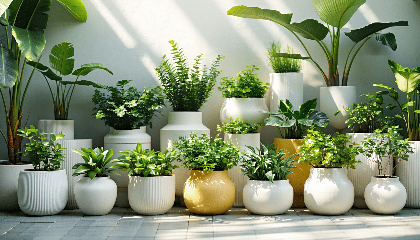 wymieniłam wszystkie doniczki na jasne kolory, aby korzenie roślin mniej się przegrzewały latem. sprawdź, jak jasne doniczki pomagają utrzymać optymalną temperaturę i poprawić zdrowie roślin.