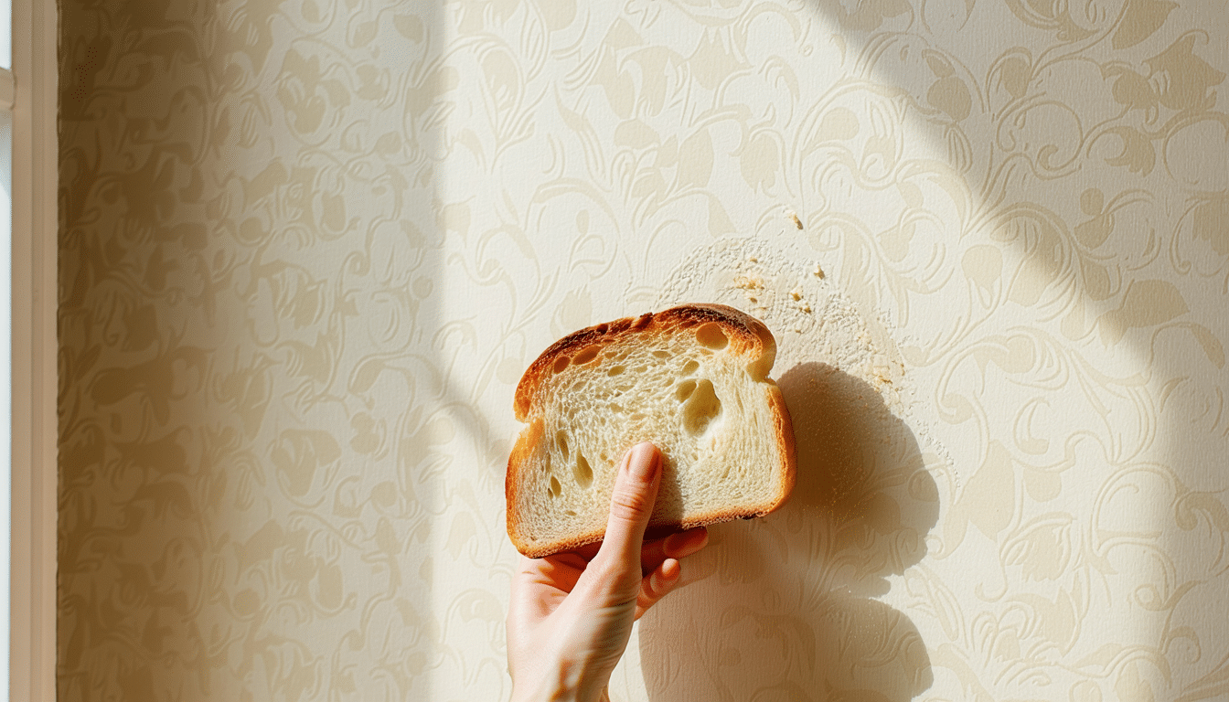 odkryj, jak wykorzystać resztki chleba do skutecznego i ekologicznego czyszczenia tapety zamiast je wyrzucać. prosty i tani sposób na odświeżenie wnętrza!