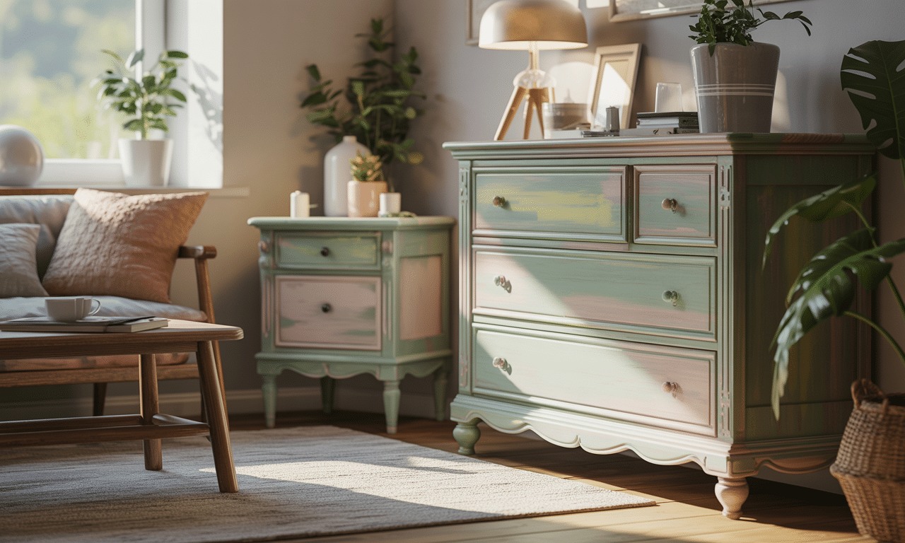 zamiast kupować nowe meble, odnowiłam stare farbą kredową – efekt znacznie lepszy za ułamek ceny. sprawdź, jak łatwo i tanio odświeżyć swoje meble!