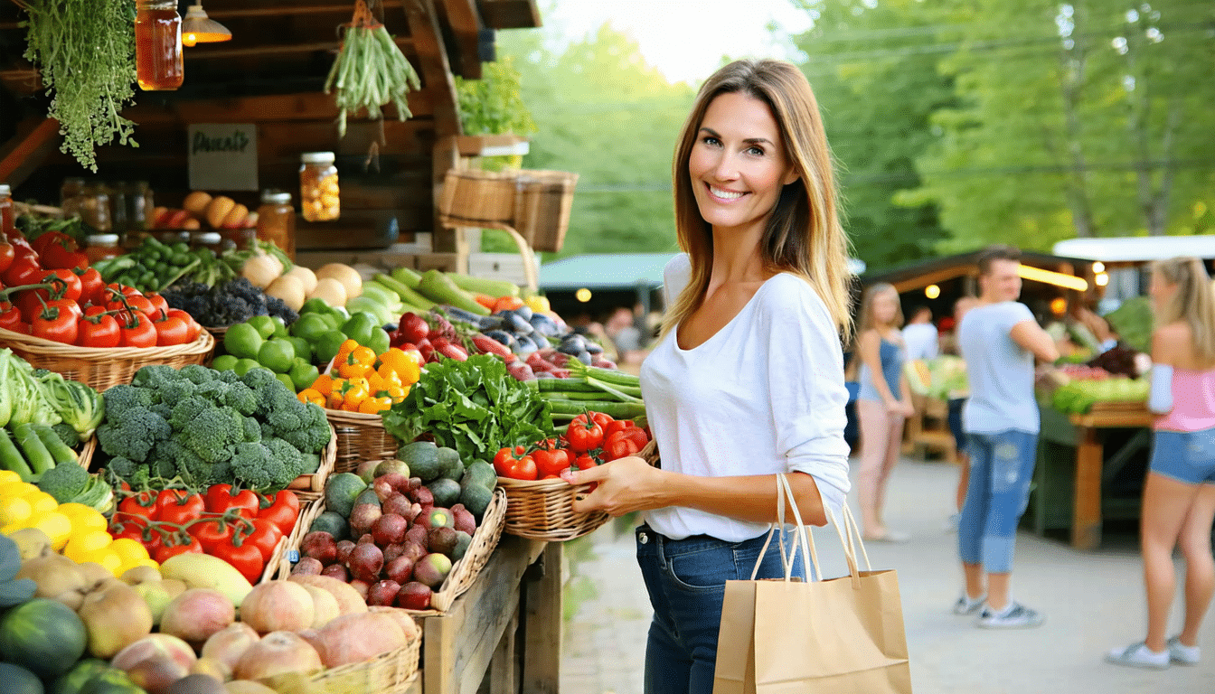 zamieniłam zakupy online na cotygodniowe wizyty na targu lokalnym: odkryj, jak oszczędzam pieniądze i poprawiam jakość swojej diety dzięki świeżym, sezonowym produktom.
