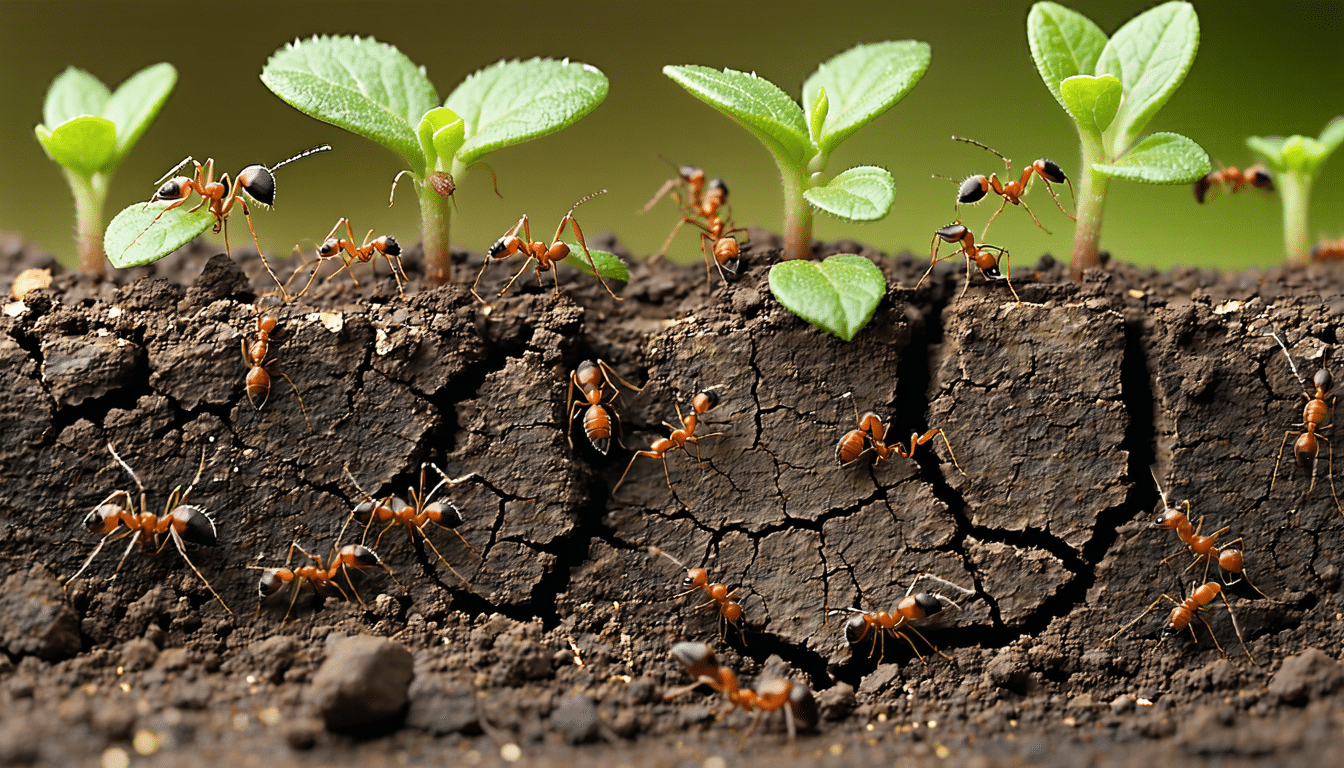 zauważyłam mrówki przed uszkodzeniami i odkryłam nierównowagę w glebie – dowiedz się, jak obecność mrówek może wskazywać na problemy w glebie i jak przywrócić jej równowagę.