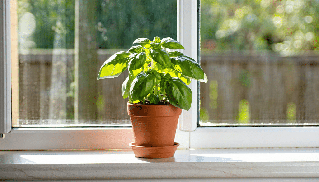 dowiedz się, dlaczego zostawianie doniczki z bazylią na południowym parapecie powodowało jej codzienne więdnięcie i jak temu zapobiec.