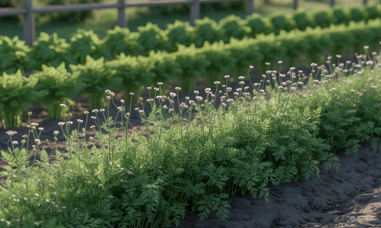 poznaj historię, jak zostawienie jednego rzędu marchwi do zakwitnięcia pozwoliło mi uzyskać własne nasiona na kolejny rok - praktyczne porady ogrodnicze.