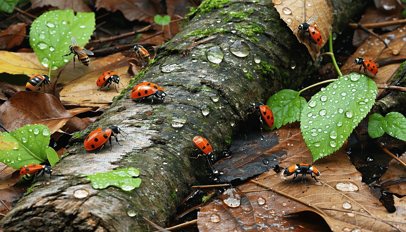 „zostawiłam odłamane gałęzie na ziemi”: owady pożyteczne znalazły w nich schronienie, co wspiera bioróżnorodność i naturalną równowagę w ogrodzie.