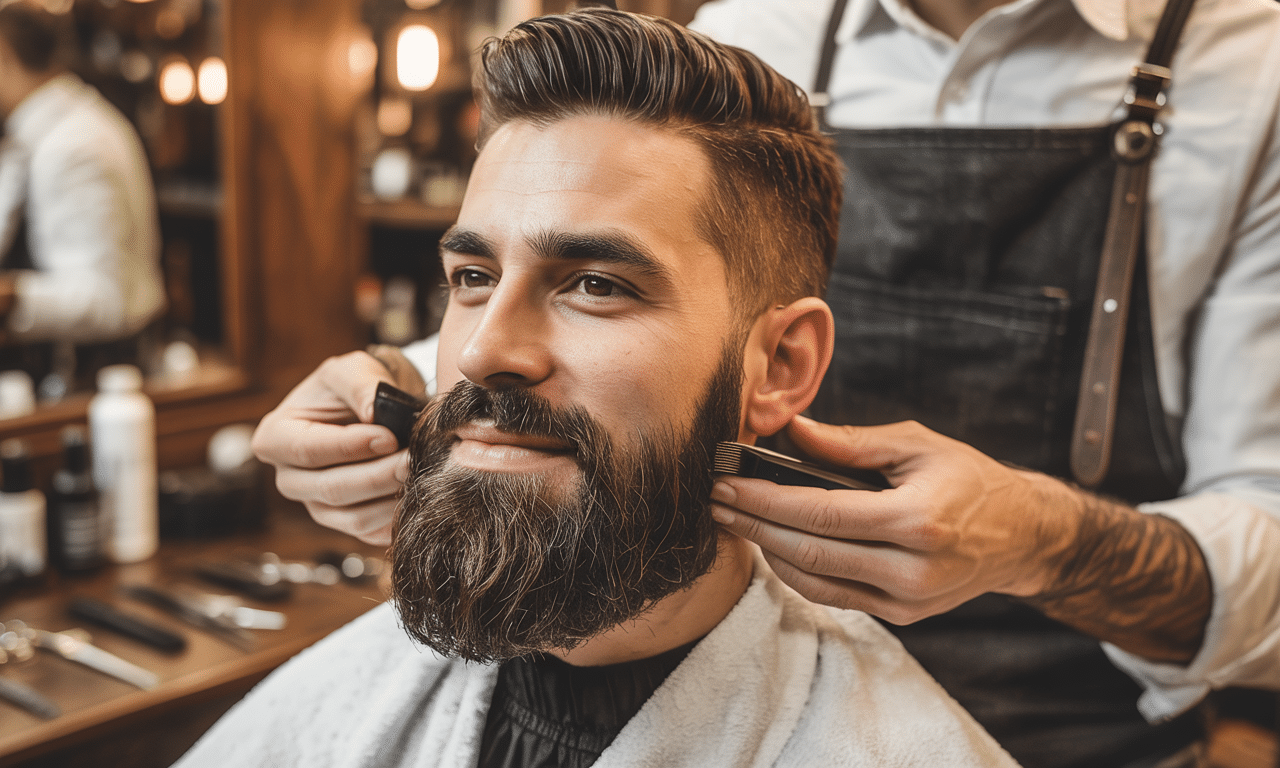 barberzy polecają: ten produkt do stylizacji brody zapewnia mocne utrwalenie bez efektu sztywności, idealny dla naturalnego wyglądu i komfortu noszenia.