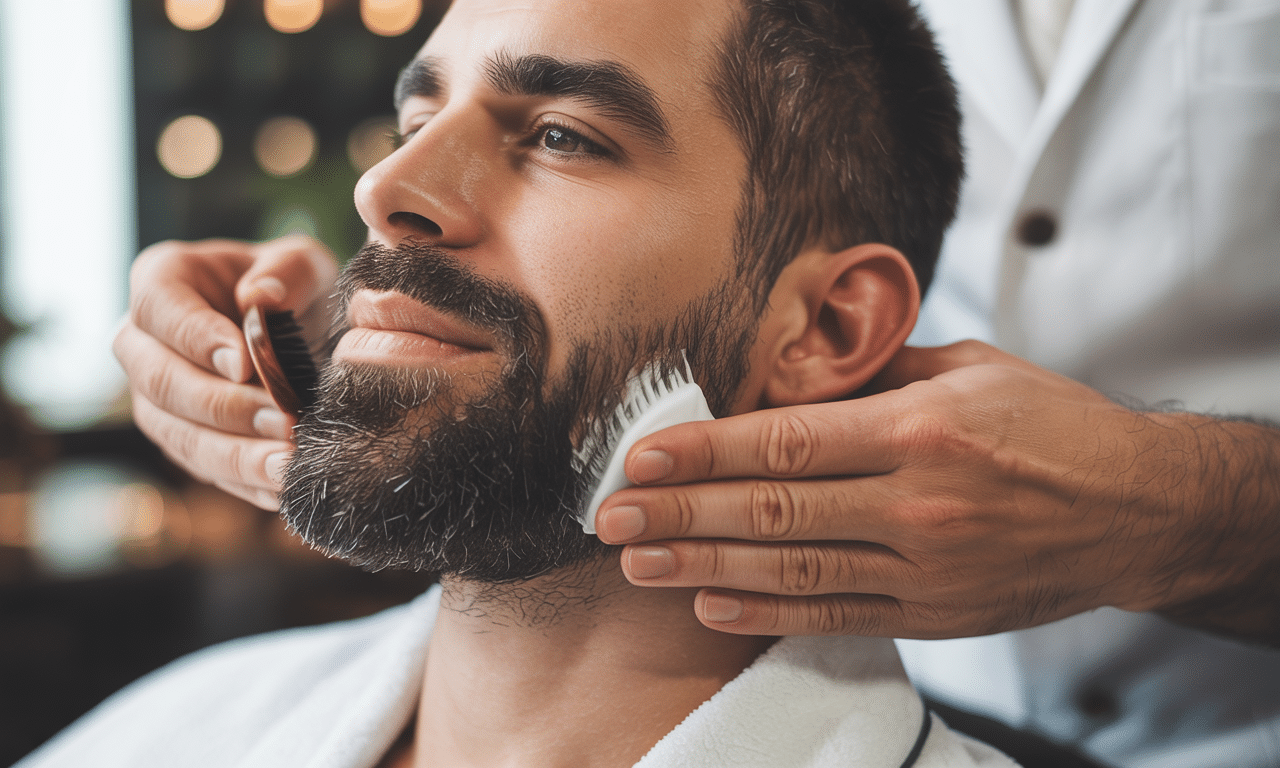 barberzy radzą: odpowiednia pielęgnacja skóry pod brodą zapobiega podrażnieniom i swędzeniu, zapewniając zdrowy i komfortowy zarost.