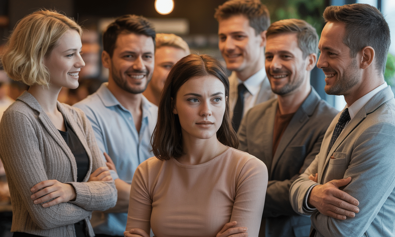 poznaj, jak efekt lustra społecznego wpływa na poczucie własnej wartości i dlaczego czujemy się gorsi w towarzystwie pewnych siebie osób. psychologiczne wyjaśnienie tego zjawiska.