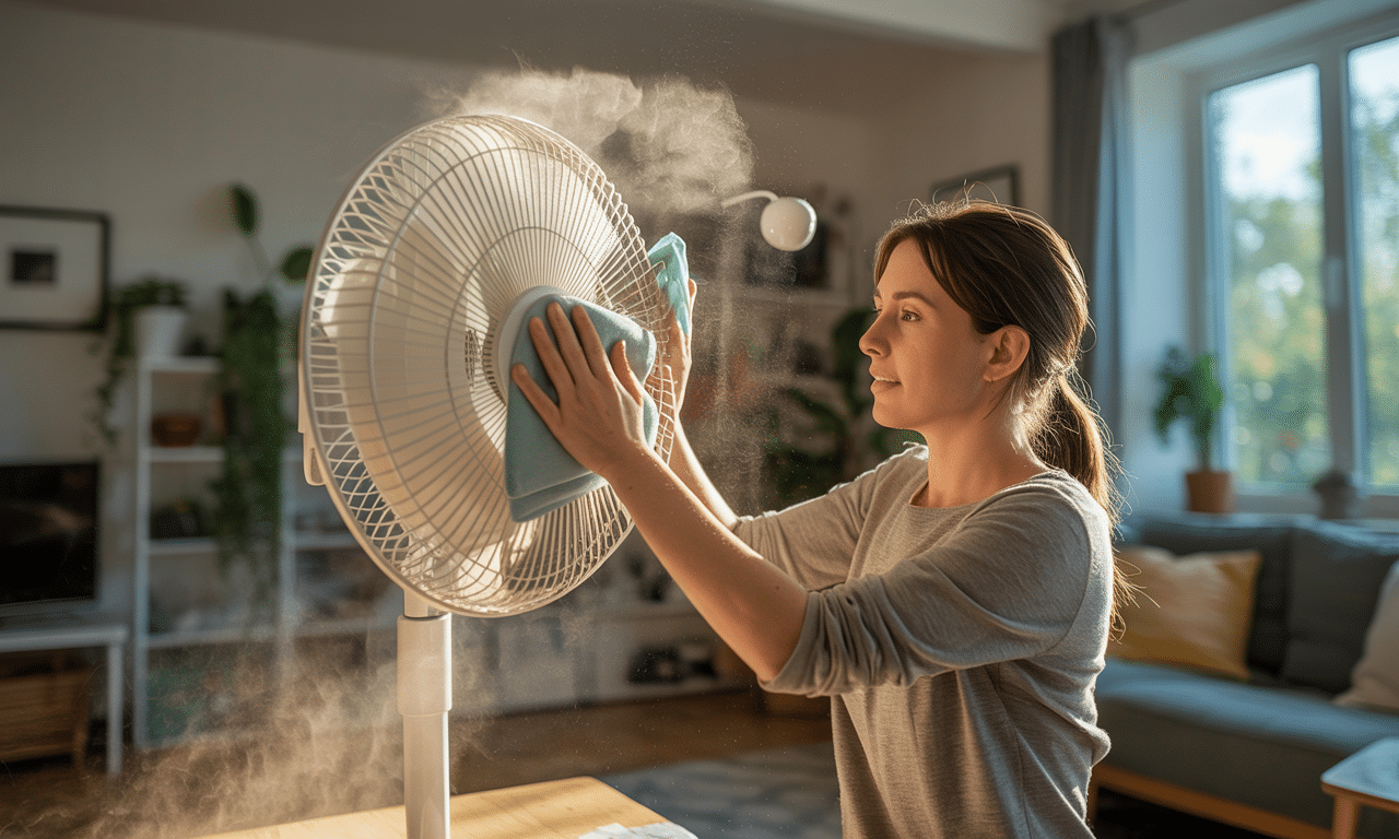 czyściłam wentylator raz na sezon, nie zdając sobie sprawy, ile kurzu rozprzestrzeniał się po całym mieszkaniu. sprawdź, jak regularne czyszczenie poprawia jakość powietrza i zdrowie domowników.