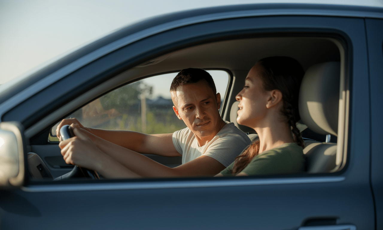 dowiedz się, dlaczego osoby lubiące rozmowy w samochodzie łatwiej się otwierają bez konieczności kontaktu wzrokowego i jakie korzyści to przynosi.