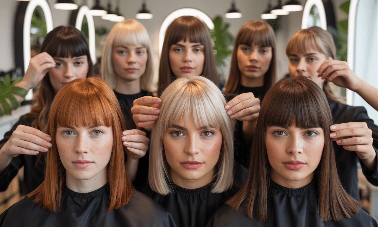 fryzjerzy wyjaśniają, dlaczego ta uniwersalna grzywka kurtynowa pasuje do każdego kształtu twarzy i jak ją stylizować, aby podkreślić swoje atuty.