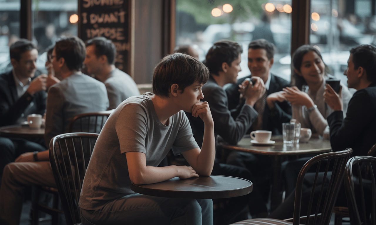osoba, która za każdym razem mówi «nie chcę się narzucać» przy propozycji spotkania, minimalizuje swoją obecność i szanse na nawiązanie kontaktu.