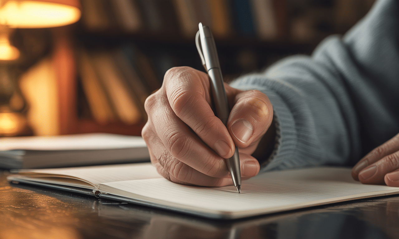 mam 63 lata i odczuwam nasilający się ból w palcu wskazującym podczas pisania. dowiedz się, jaki nawyk przeciążał mój staw i jak sobie z tym radzić.