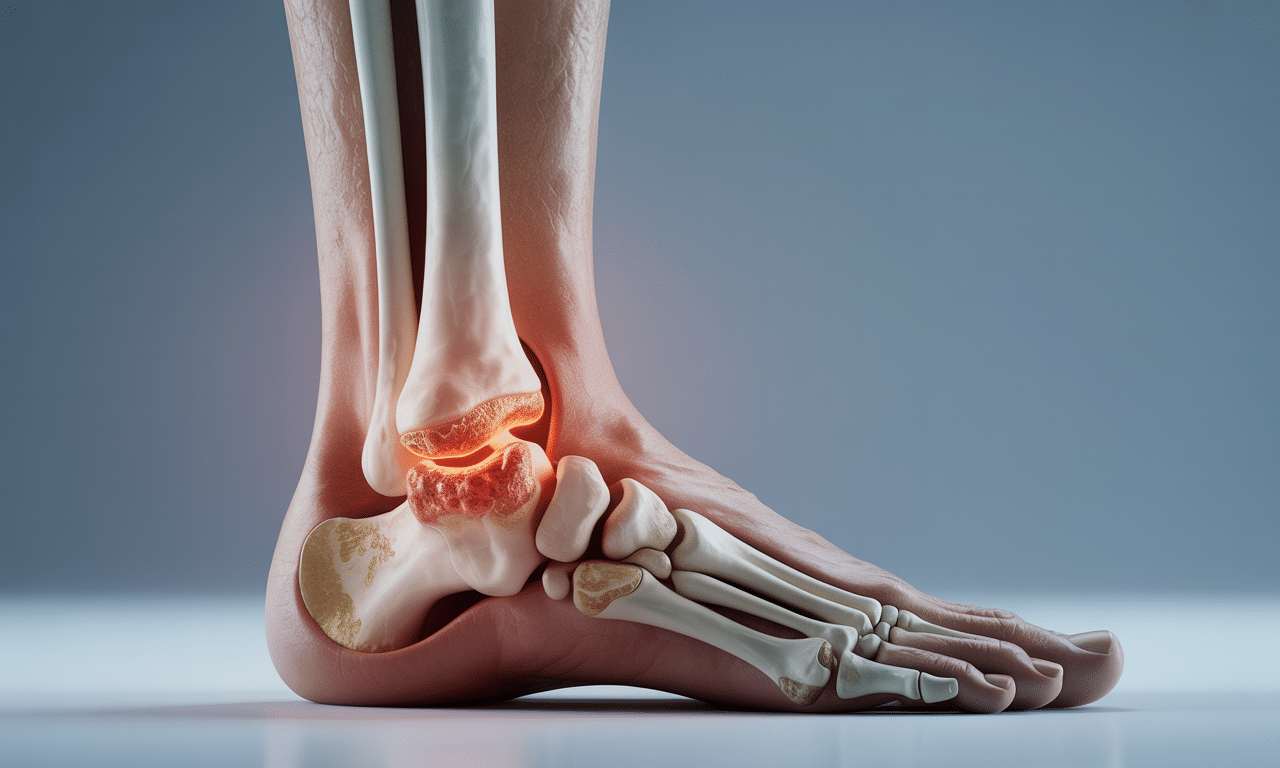 mam 64 lata i odczuwam ból w kostce bez wcześniejszej kontuzji: dowiedz się o artrozie stawu skokowego, która rozwija się przez wiele lat i wpływa na jakość życia.