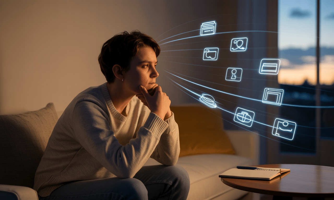 psychologia wyjaśnia, dlaczego nie potrafimy zakończyć dnia bez mentalnego podsumowania – odkryj mechanizmy nawyku inwentaryzacji myśli i jak wpływa to na nasze samopoczucie.