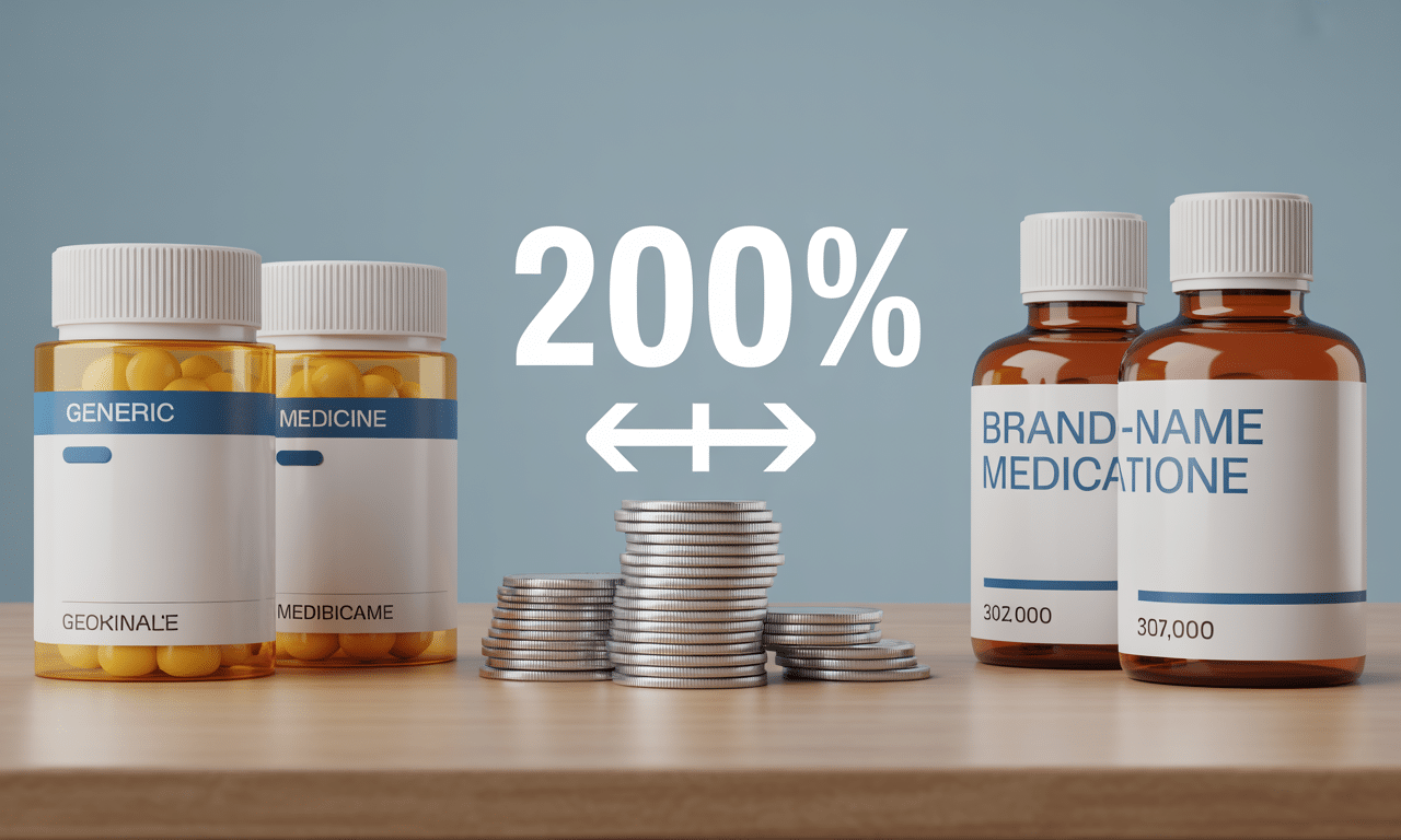 porównałam ceny leków generycznych i markowych o tym samym składzie – za markowe płaciłam aż 200% więcej. sprawdź, jak zaoszczędzić na lekach, wybierając odpowiednie opcje.