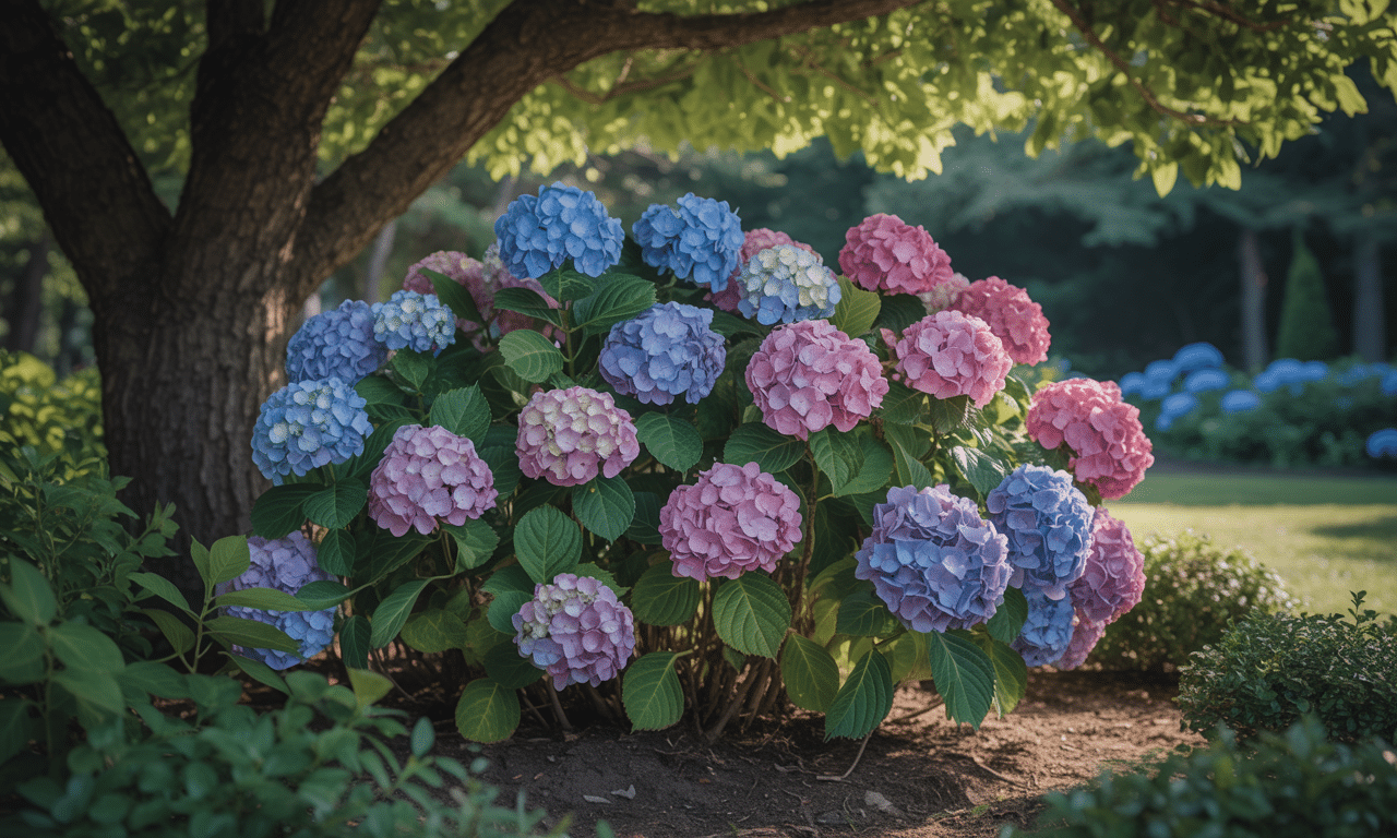 posadziłam hortensję pod drzewem – cień i kwaśna gleba sprawiły, że wyrosły najpiękniejsze kwiaty w moim ogrodzie. poznaj tajemnice uprawy hortensji w idealnych warunkach.