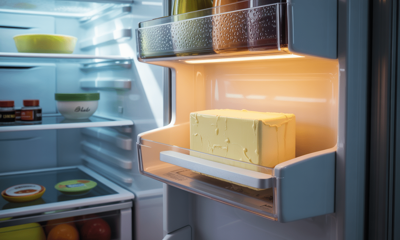 przechowywałam masło w drzwiach lodówki, nie wiedząc, że to najcieplejsze miejsce. dowiedz się, gdzie najlepiej przechowywać masło, by zachować jego świeżość i smak.