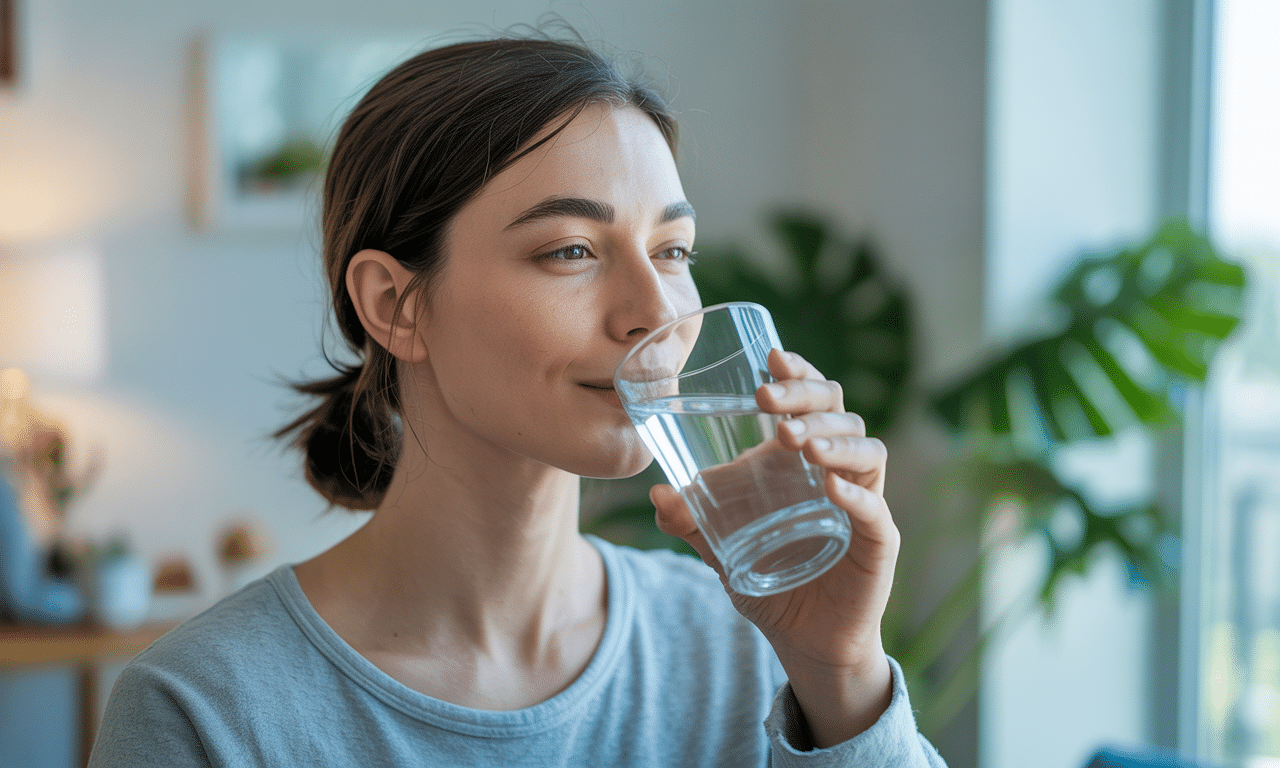 psycholog zauważa, że regularne picie wody pomaga utrzymać stabilniejszy nastrój i lepsze samopoczucie ciała.